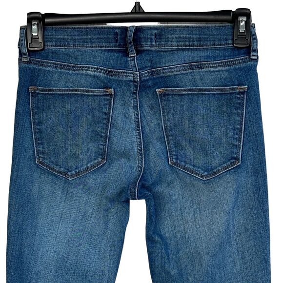 Gap SZ 28R True Skinny Jeans Low-Rise Stretch Pockets Medium Wash Blue Womens - Picture 4 of 11